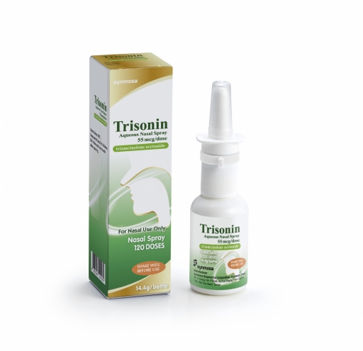 TrisoninAqueousNasalSpray55mcg/dose